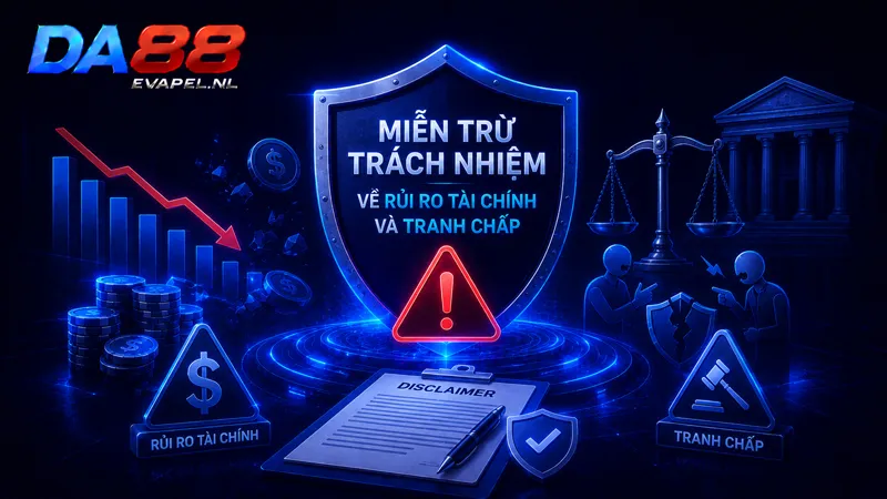 Miễn trừ trách nhiệm về rủi ro tài chính và tranh chấp